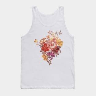 a bouquet of orange flowers Tank Top